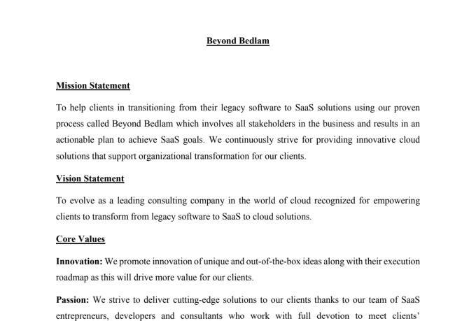 craft a powerful mission and vision statement for startups
